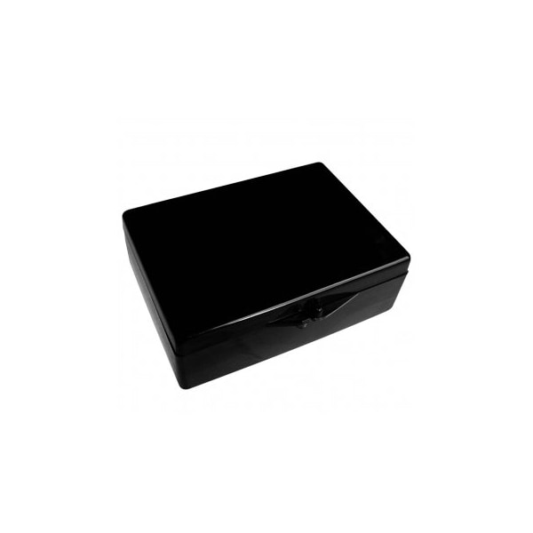 Gary Plastic Mini-Blotting Containers, Black, 9.0x6.4x2.1, 6/PK 248716B - main